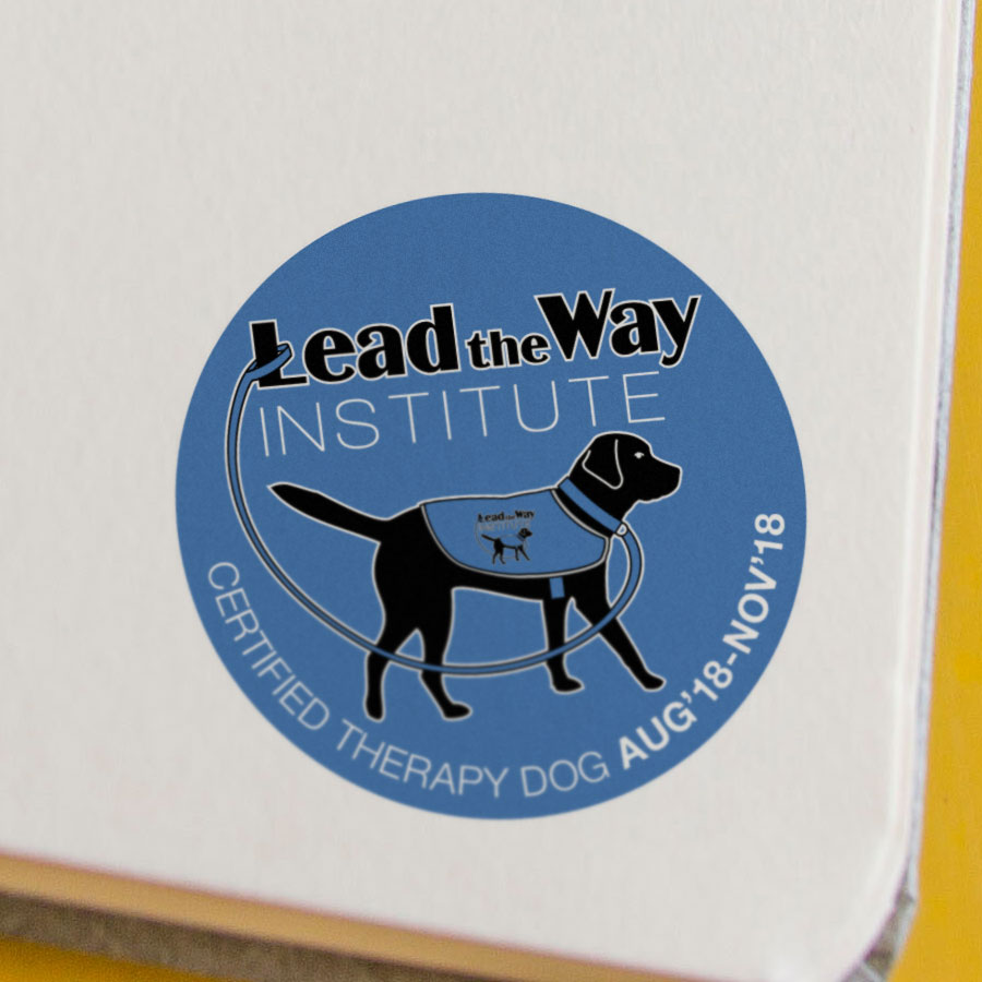 Certified Therapy Dog Badge